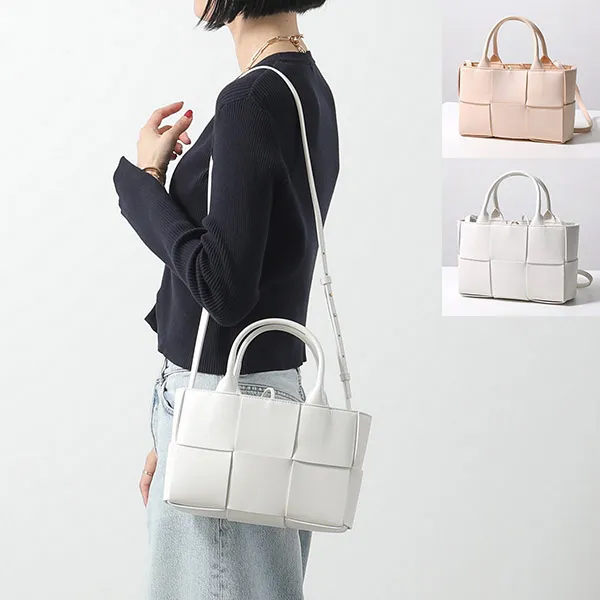 注目★ボッテガヴェネタ ハンドバッグ 偽物 MINI ARCO TOTE ミニ アルコ トートバッグ カラー4色 709337
