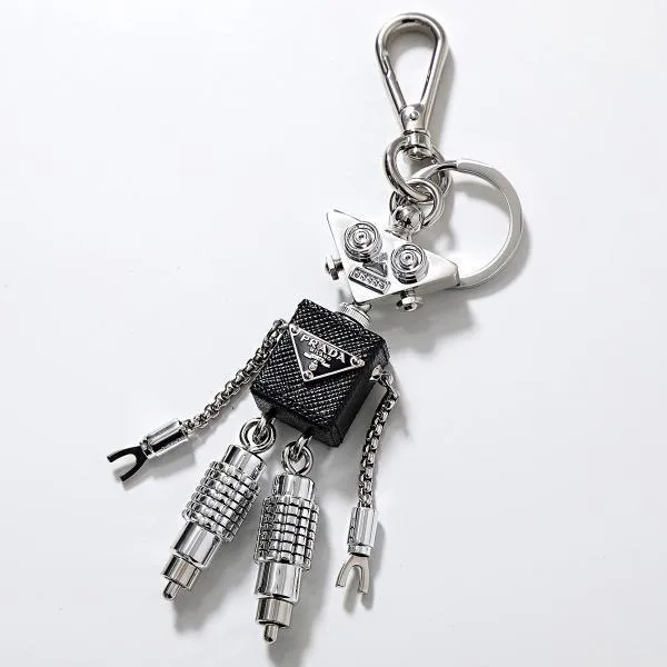 プラダ コピー キーリング ロボット レディース サフィアーノレザー 2TR102