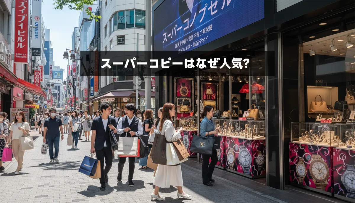 スーパーコピーはなぜ人気?