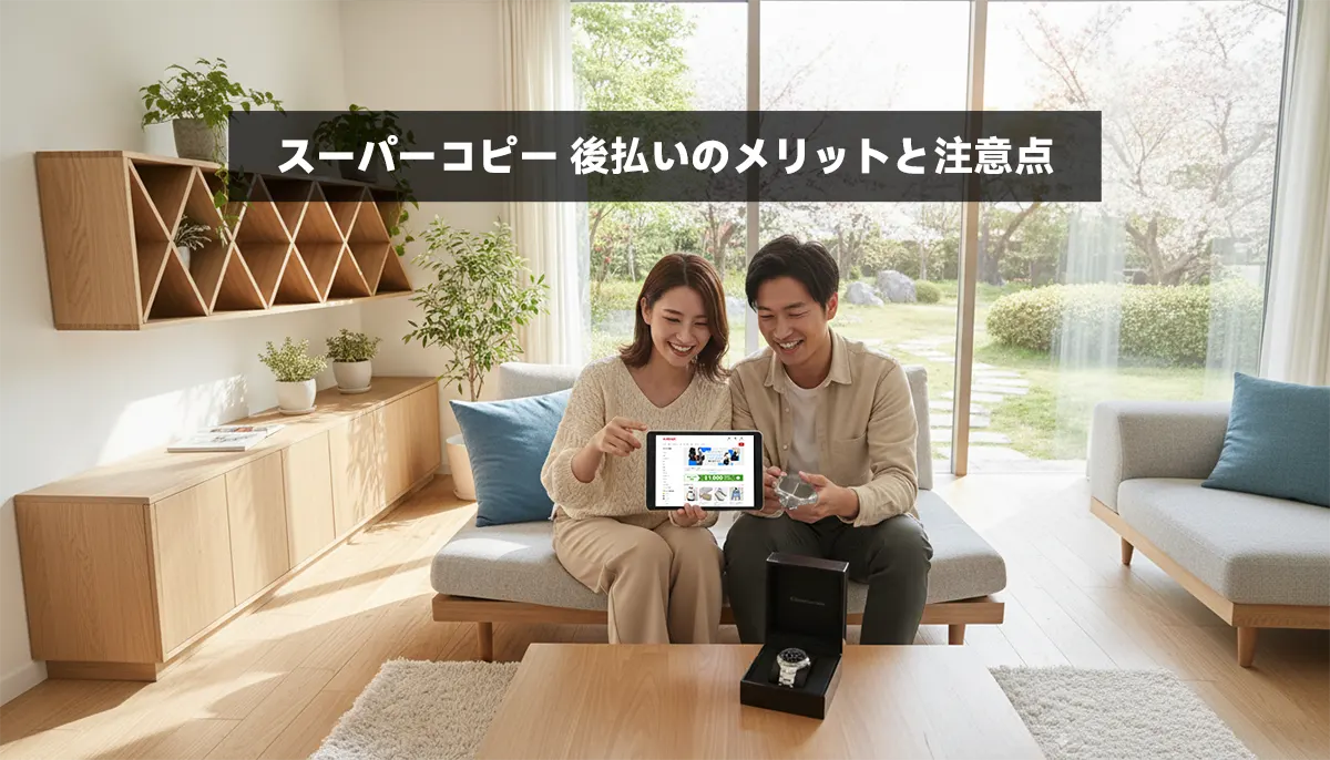 スーパーコピー 後払いのメリットと注意点