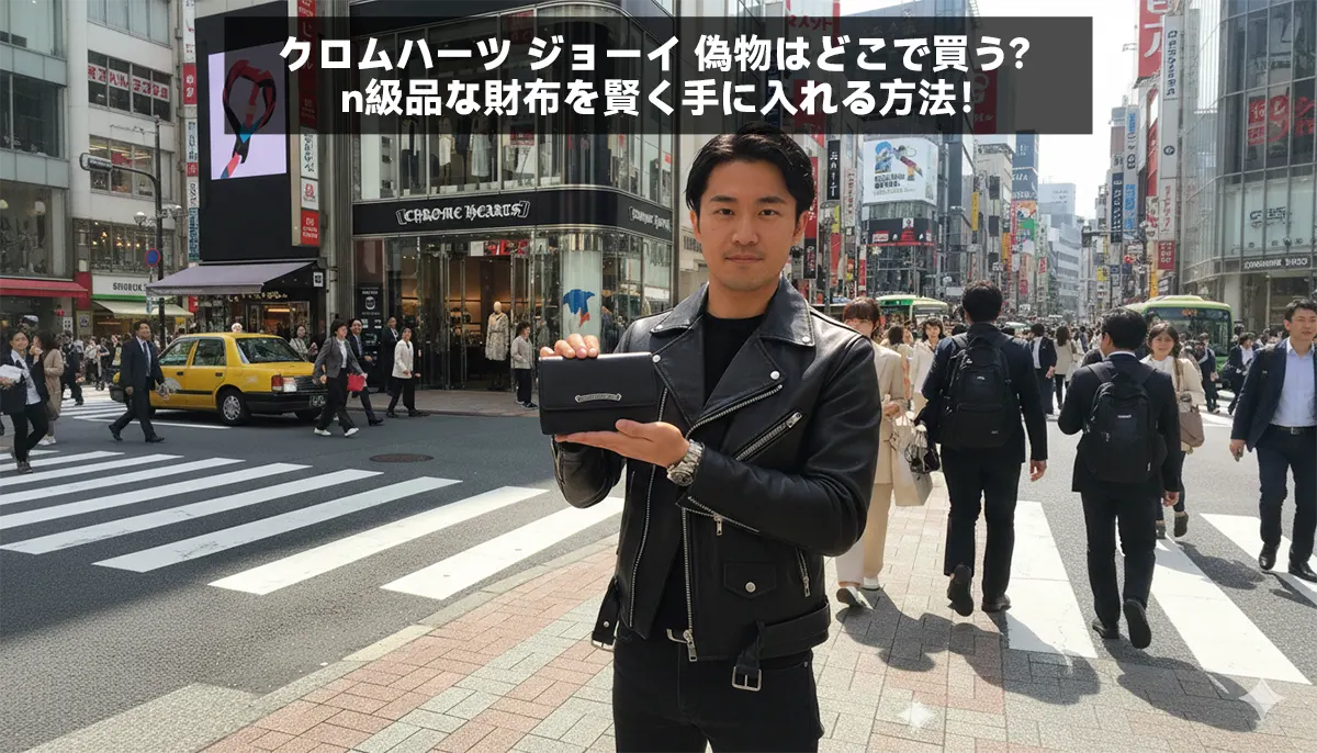 クロムハーツ ジョーイ 偽物はどこで買う? n級品な財布を賢く手に入れる方法!