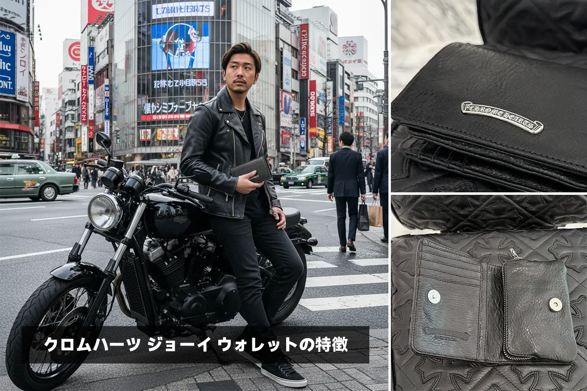 クロムハーツ ジョーイ ウォレットの特徴