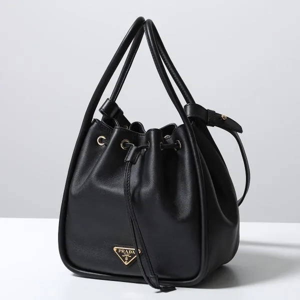 プラダ ハンドバッグ 偽物 DARLING ダーリン レザー バケットバッグ 1BE087 2CYS